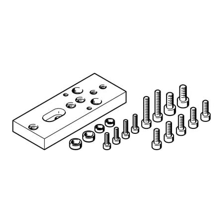 Festo Adapter Kit HMSV-57 HMSV-57